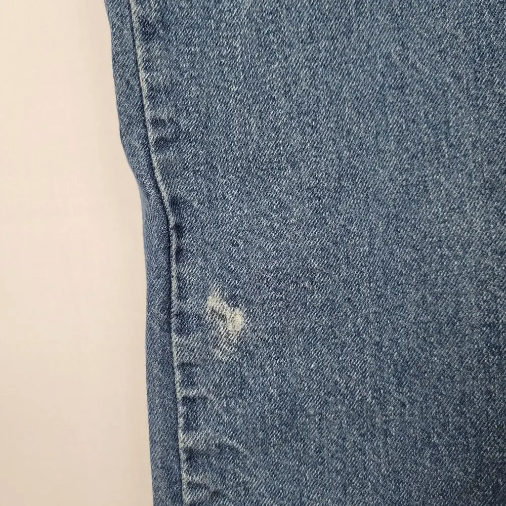 Vintage Levi's 505 Classic Straight Leg Orange Tab Jeans men's size 38x34, 1993